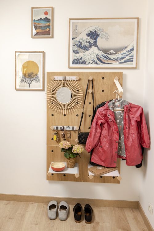 Mobilier modulable d'entrée Noctys 2 modules