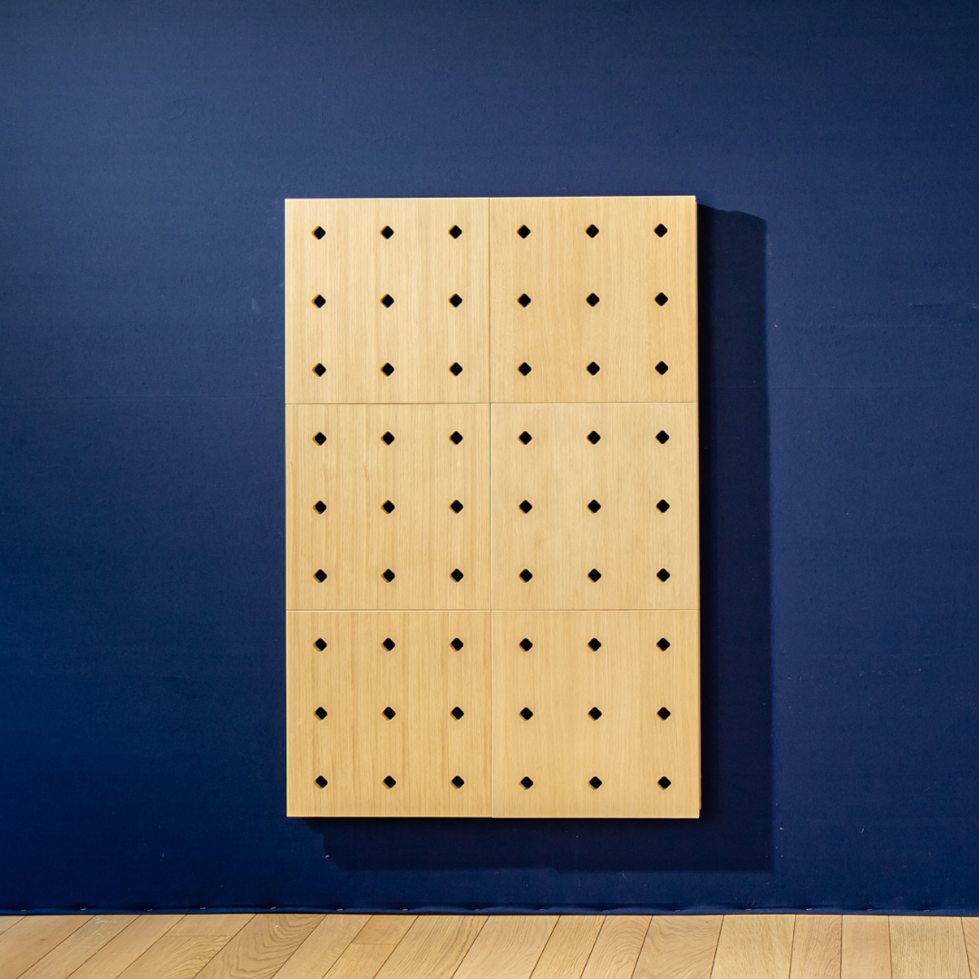 2 Module mural pegboard 3Walls