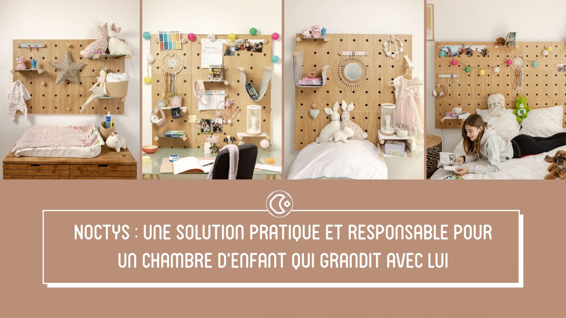 Noctys : une solution pratique et responsable pour un chambre d'enfant qui grandit avec lui